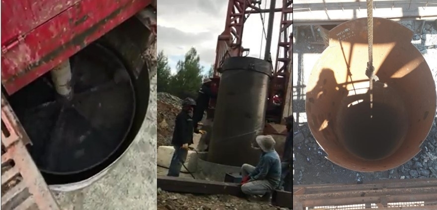 Candemir Madencilik 1.5 Metre Çapında 100 Metre Derinliğinde Maden Üretim Kuyusu Yapımı